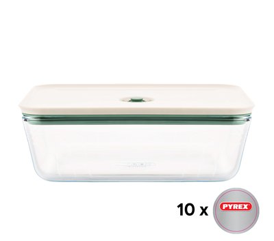 Obrázek Vakuovací dóza Pyrex 2600ml, 24x19x8cm (za 10 samolepek)