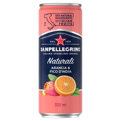 Obrázek ŠETŘÍME JÍDLEM: Sanpellegrino pomeranč & opuncie 0,33l