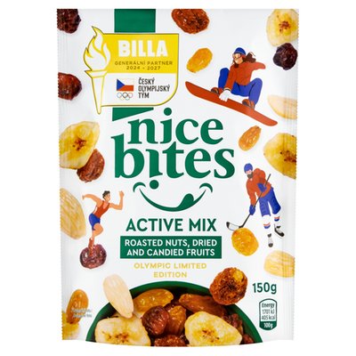 Obrázek Nice Bites Směs sušeného a kandovaného ovoce s praženými jádry skořápkových plodů 150g