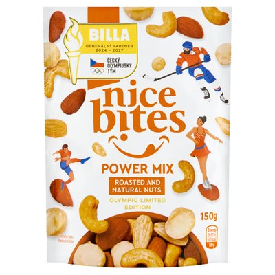 Obrázek Nice Bites Směs pražených a nepražených jader skořápkových plodů 150g