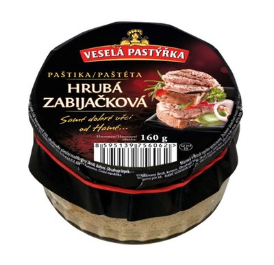 Obrázek Veselá pastýřka Hrubá zabíjačková paštika 160g