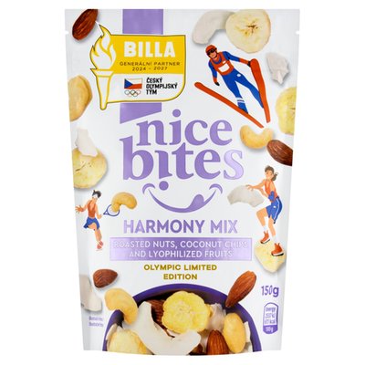 Obrázek Nice Bites Směs pražených jader skořápkových plodů a lyofilizovaného ovoce 150g