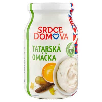 Obrázek ŠETŘÍME JÍDLEM: Srdce domova Tatarská omáčka 380ml