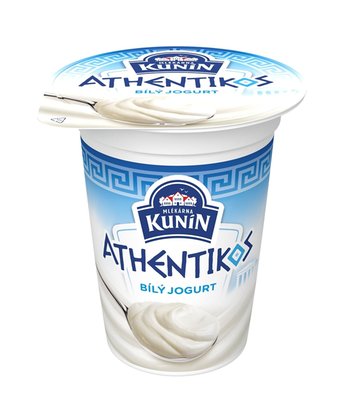 Obrázek ŠETŘÍME JÍDLEM: Kunín Athentikos jogurt bílý 400g