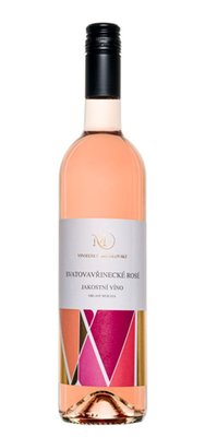 Obrázek Svatovavřinecké rosé 2024 jakostní víno 0,75l