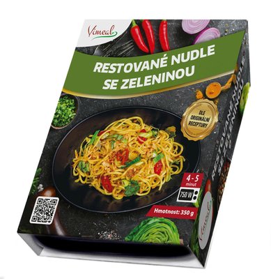 Obrázek ŠETŘÍME JÍDLEM: Vimeal restované nudle se zeleninou 350g