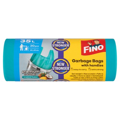 Obrázek Fino Premium Handles Tropical Fusion pytle na odpadky 35l 20 ks