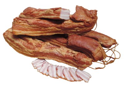 Obrázek ŠETŘÍME JÍDLEM: Slanina na prkýnko, bloček