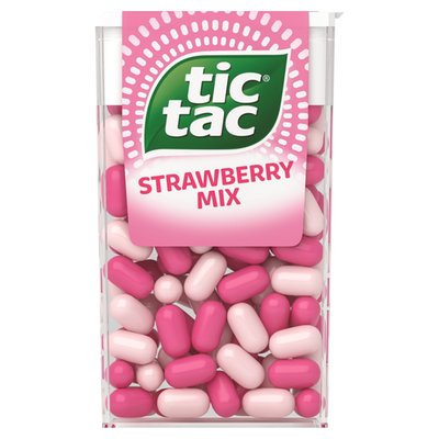 Obrázek ŠETŘÍME JÍDLEM: Tic Tac Strawberry Mix 54g