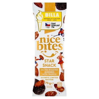 Obrázek Nice Bites Pražená solená jádra mandlí s lanýžovou příchutí 70g