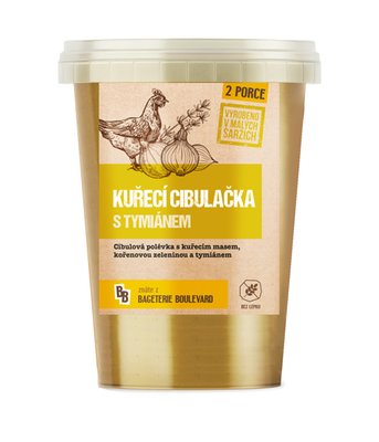 Obrázek ŠETŘÍME JÍDLEM: Kuřecí cibulačka s tymiánem