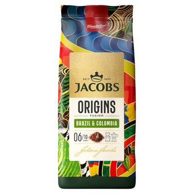Obrázek Jacobs Origins Fusion Brazil & Colombia káva pražená mletá 200g