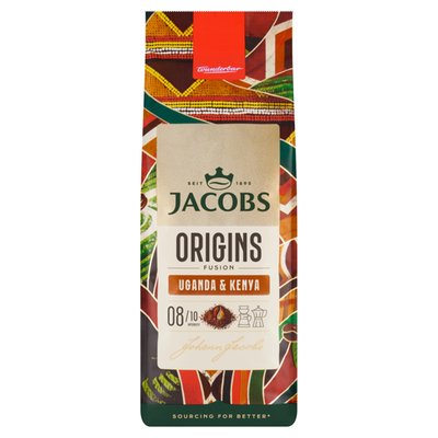 Obrázek Jacobs Origins Fusion Uganda & Kenya káva pražená mletá 200g