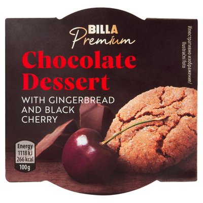 Obrázek ŠETŘÍME JÍDLEM: BILLA Premium Chocolate Dessert 95g