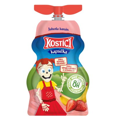 Obrázek KOSTÍCI Kapsička Jahoda banán 70g