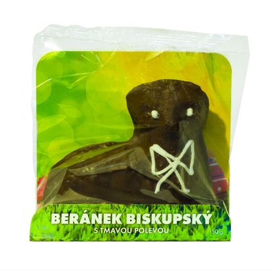 Obrázek Beránek biskupský s tmavou polevou 150 g