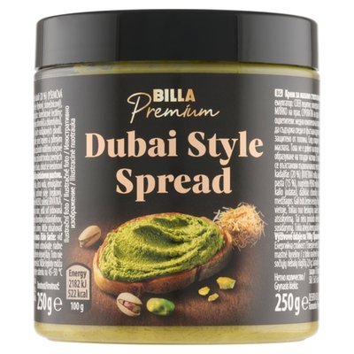 Obrázek BILLA Premium Pomazánka s těstem kataifi a pistáciovou pastou 250g