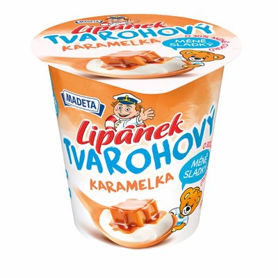 Obrázek Madeta Lipánek Tvarohový karamelka 130g