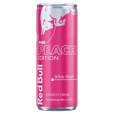 Obrázek Red Bull The Peach Edition White Peach 250ml