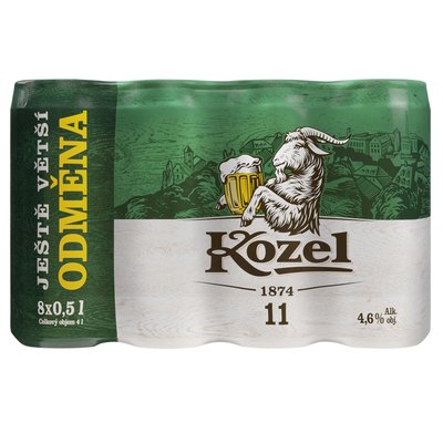 Obrázek ŠETŘÍME JÍDLEM: Velkopopovický Kozel 11, 8x0,5l
