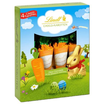 Obrázek Lindt čokoládové mrkvičky 54g