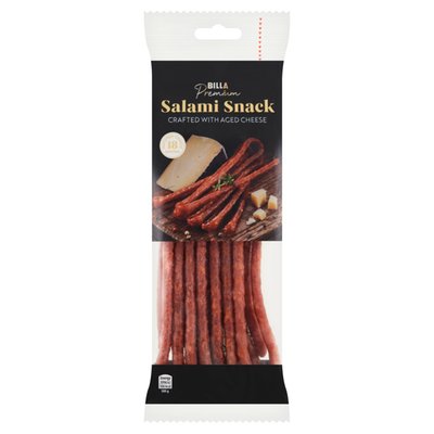 Obrázek BILLA Premium Masný výrobek trvanlivý fermentovaný se sýrem 100g