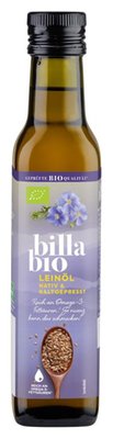Obrázek BILLA BIO Lněný olej 250ml