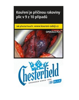Obrázek Chesterfield Blue Crown Ks Box 20