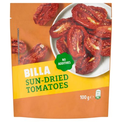 Obrázek BILLA Částečně rehydratované sušené půlky rajčat se solí 100g