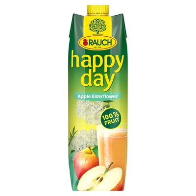 Obrázek Rauch Happy Day Jablečný nápoj s extraktem z květů černého bezu 1l