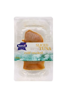 Obrázek NEK Tuňák uzený studeným kouřem plátky gourmet NEKTON 100g