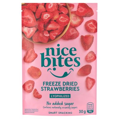 Obrázek Nice Bites Jahody, mrazem sušené ovoce 30g