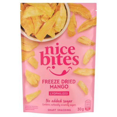 Obrázek Nice Bites Mango, mrazem sušené ovoce 30g