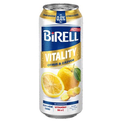 Obrázek Birell Active Vitality citrus & zázvor 0,5l