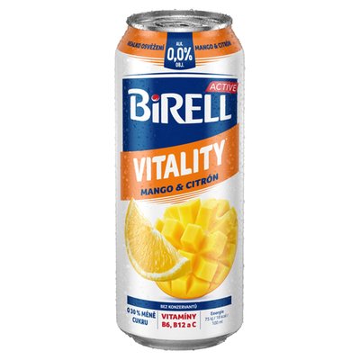 Obrázek Birell Active Vitality mango & citrón 0,5l