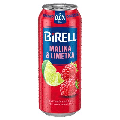 Obrázek Birell Malina & limetka 0,5l
