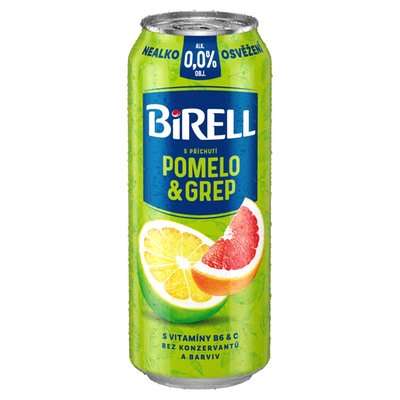 Obrázek Birell S příchutí pomelo & grep 0,5l