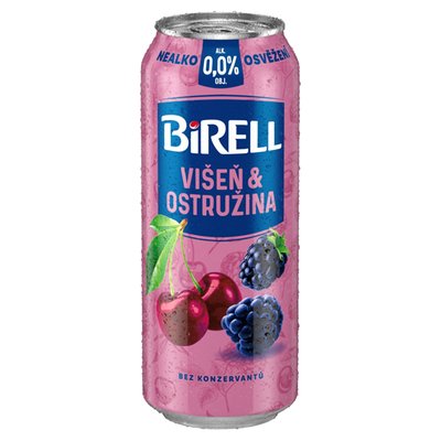 Obrázek Birell Višeň & ostružina 0,5l