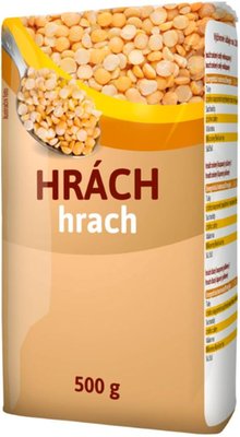 Obrázek LA Food Hrách žlutý loupaný půlený