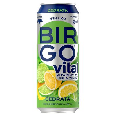 Obrázek Birgo Vital nealko s příchutí cedrata 0,5l