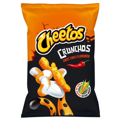 Obrázek Cheetos Crunchos s příchutí sladké chilli 80g