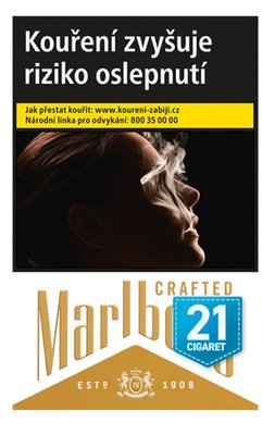 Obrázek Marlboro Crafted Gold Ks Box 21