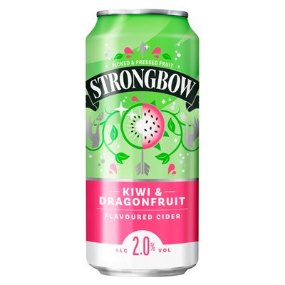 Obrázek Strongbow S příchutí kiwi a dračího ovoce 440ml