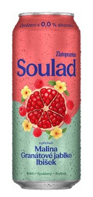 Obrázek Zlatopramen Soulad Malina, Granátové jablko a Ibišek 0,5l plech