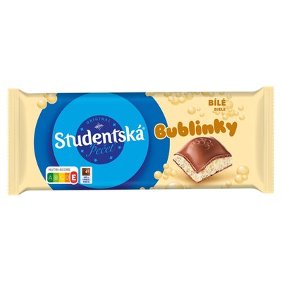 Obrázek Studentská pečeť Bublinky mléčná a bílé bublinky 90g