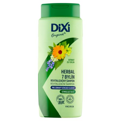 Obrázek Dixi Herbal šampon sedm bylin revitalizační 400ml