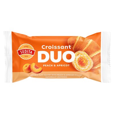 Obrázek Sedita Croissant Duo Peach & Apricot 50g