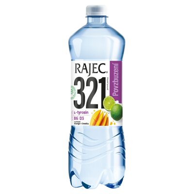 Obrázek Rajec 321 jemně perlivý s příchutí mango + limetka 0,75l
