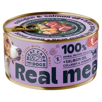 Obrázek Meat Care Real Meal hovězí konzerva 400g