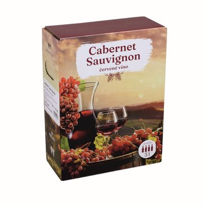 Obrázek Cabernet sauvignon Bag in Box 3l